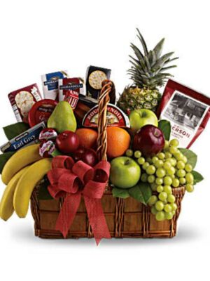 Deluxe Gourmet Food Basket