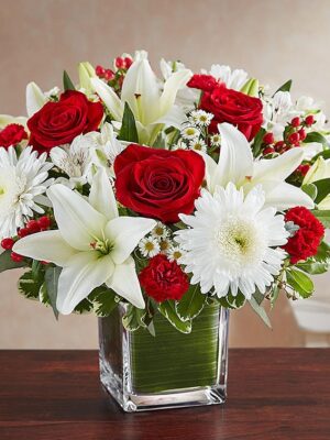 Sprinkles of Red and White