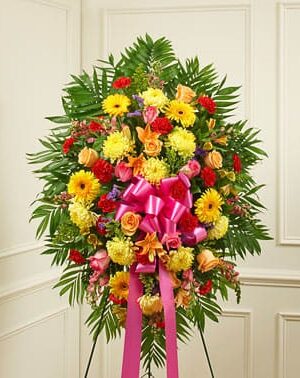 Profound Sympathies Standing Spray - Bright